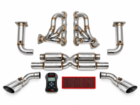 Kit de performance Fabspeed RACE Supersport, embouts d'échappement polis style GT2. Porsche 991.2 Turbo / Turbo S (2017+) - 99111173171, 99111173140, 99711300930, 99711301030, 99111171172, 99111171272 - FB798/20, FS.POR.9912T.ET, FS.POR.9912T.SHDR, FS.POR.9912T.SSRXG